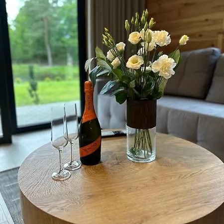 Przystanek Kistowko Komfortowe Z Jacuzzi, Staw Wedkarski, Kominek, Las, Przestrzen