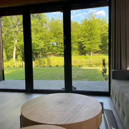 Semesterbostad Przystanek Kistowko Komfortowe Z Jacuzzi, Staw Wedkarski, Kominek, Las, Przestrzen *