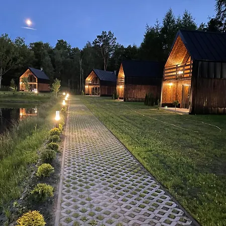 別荘 Przystanek Kistowko Komfortowe Z Jacuzzi, Staw Wedkarski, Kominek, Las, Przestrzen *