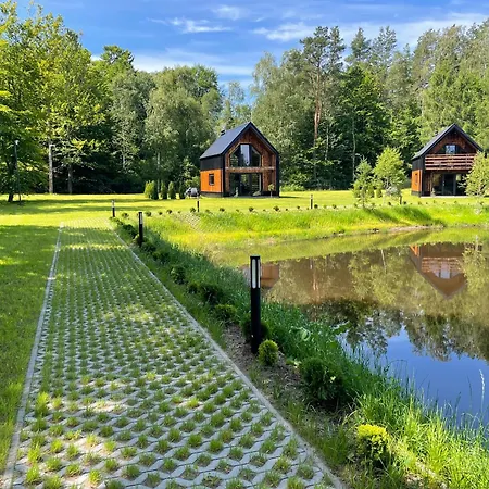 Przystanek Kistowko Komfortowe Z Jacuzzi, Staw Wedkarski, Kominek, Las, Przestrzen * Kistowo