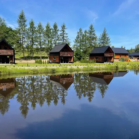 Semesterbostad Przystanek Kistowko Komfortowe Z Jacuzzi, Staw Wedkarski, Kominek, Las, Przestrzen