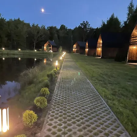 Przystanek Kistowko Komfortowe Z Jacuzzi, Staw Wedkarski, Kominek, Las, Przestrzen