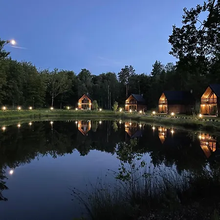 Przystanek Kistowko Komfortowe Z Jacuzzi, Staw Wedkarski, Kominek, Las, Przestrzen Holiday home Kistowo