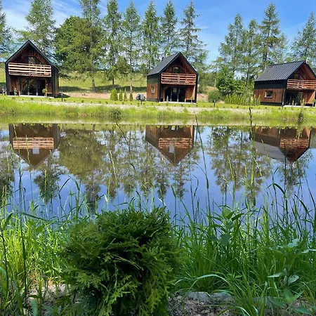 別荘 Przystanek Kistowko Komfortowe Z Jacuzzi, Staw Wedkarski, Kominek, Las, Przestrzen Kistowo