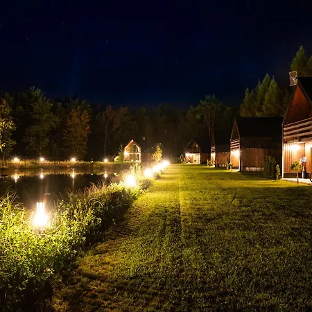 Przystanek Kistowko Komfortowe Z Jacuzzi, Staw Wedkarski, Kominek, Las, Przestrzen