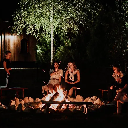 Przystanek Kistowko Komfortowe Z Jacuzzi, Staw Wedkarski, Kominek, Las, Przestrzen