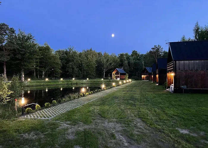 Tatil Evi Przystanek Kistowko Komfortowe Z Jacuzzi, Staw Wedkarski, Kominek, Las, Przestrzen