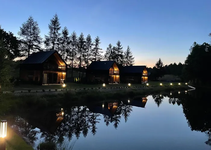 Przystanek Kistowko Komfortowe Z Jacuzzi, Staw Wedkarski, Kominek, Las, Przestrzen * Kistowo