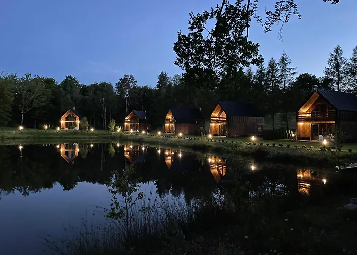 Tatil Evi Przystanek Kistowko Komfortowe Z Jacuzzi, Staw Wedkarski, Kominek, Las, Przestrzen Kistowo