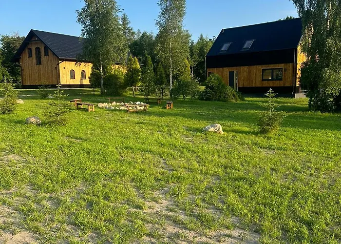 Przystanek Kistowko Komfortowe Z Jacuzzi, Staw Wedkarski, Kominek, Las, Przestrzen Kistowo