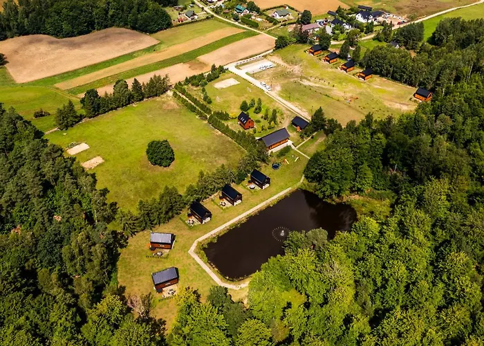 Przystanek Kistowko Komfortowe Z Jacuzzi, Staw Wedkarski, Kominek, Las, Przestrzen Tatil Evi Kistowo