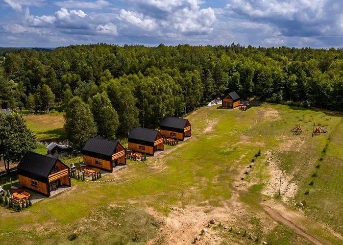 Przystanek Kistowko Komfortowe Z Jacuzzi, Staw Wedkarski, Kominek, Las, Przestrzen *