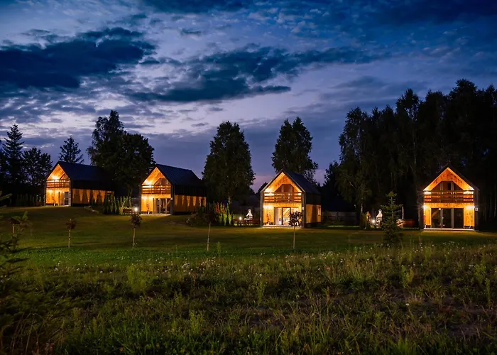 Przystanek Kistowko Komfortowe Z Jacuzzi, Staw Wedkarski, Kominek, Las, Przestrzen Tatil Evi Kistowo