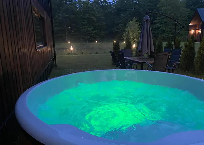 Przystanek Kistowko Komfortowe Z Jacuzzi, Staw Wedkarski, Kominek, Las, Przestrzen * Kistowo